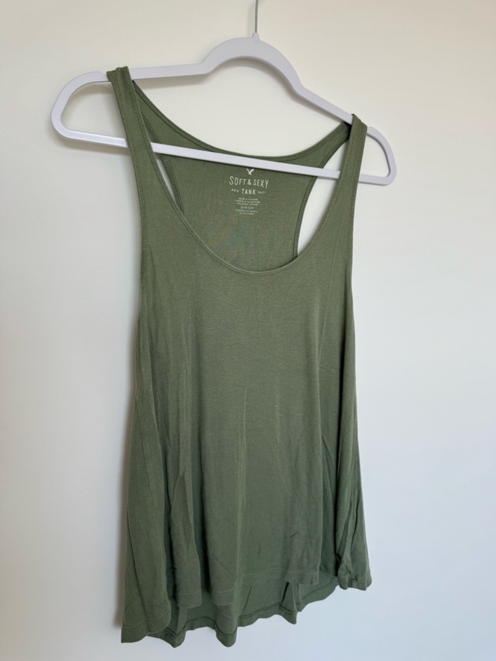 American Eagle Soft & Sexy Tank Top - Green